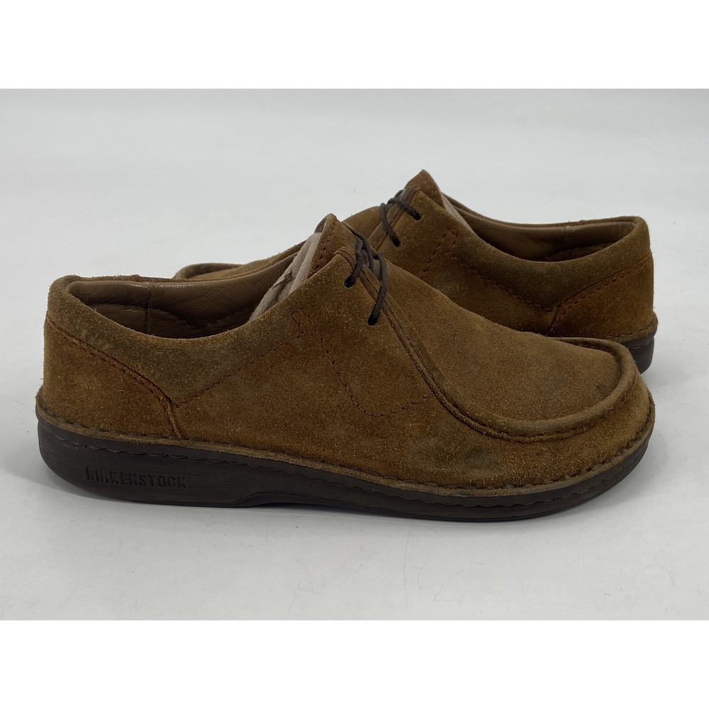 👞Birkenstocks‎ 36 Brown Suede Casual Walking Comfort Shoe Womens 5👞